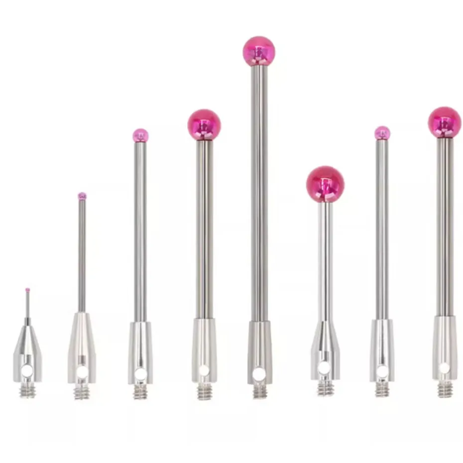 M2M3 ruby probe probe, three coordinate probe, Renishaw probe, three-dimensional probe, 0.5/1.0/1.5/2.0/3.0 ball head