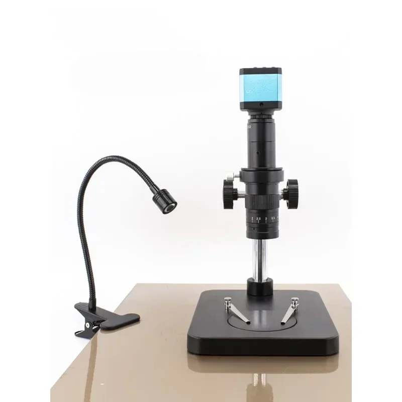 5W Microscope Hose Spotlight LED Light Source Clip-on Adjustable Lamp Illuminator for Industrial Microscope Accessories