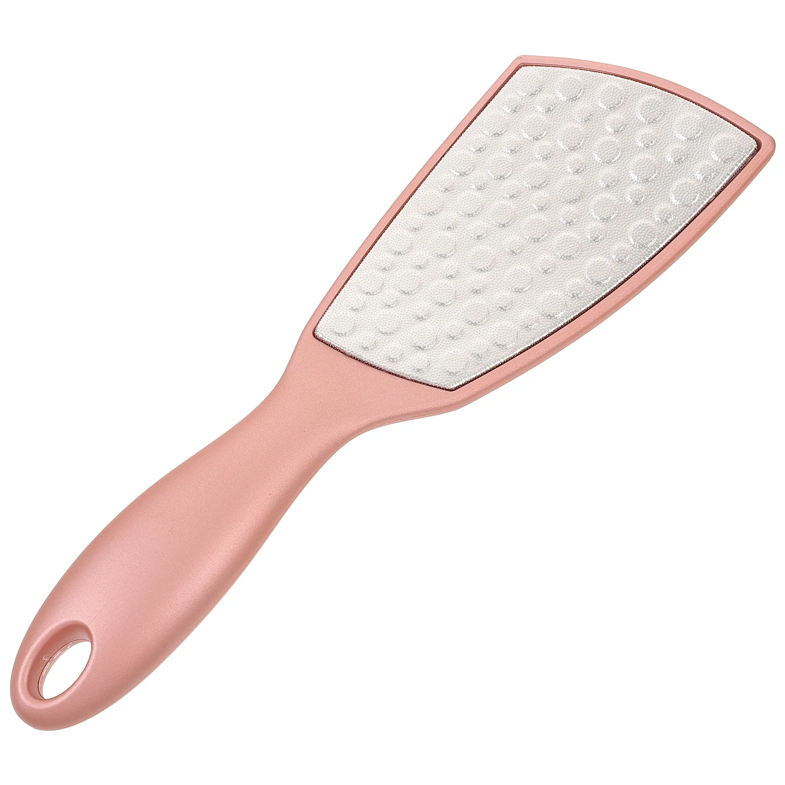 مطحنة قدم مزدوجة الجوانب من الفولاذ المقاوم للصدأ باللون الذهبي الوردي ومزيل مسامير القدم بتصميم مريح أداة باديكير للبشرة المتشققة #6