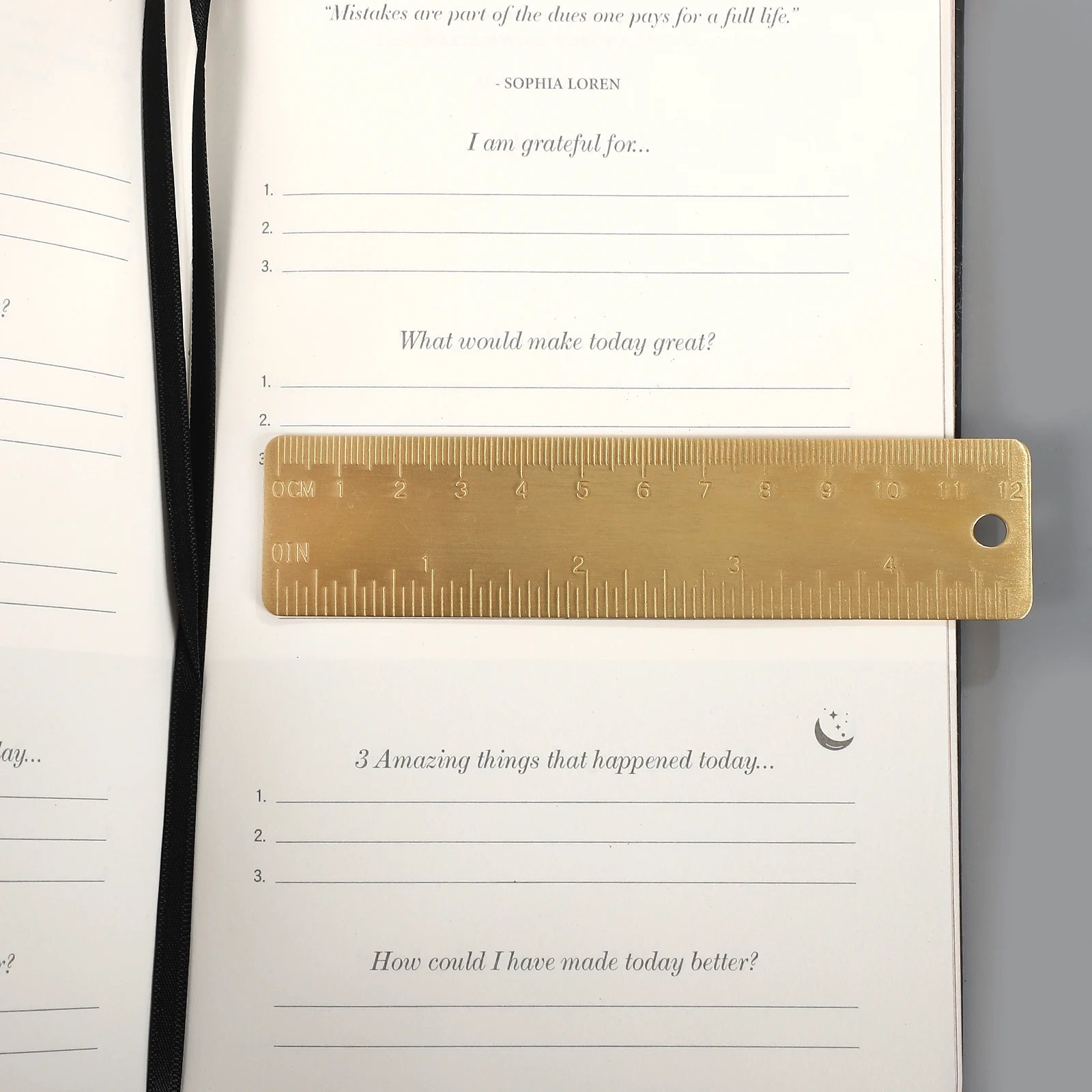 Vintage 12cm Metal Bookmark Ruler Measurement Tools Creative DIY Journal Material Collage Student Supplies Stationery