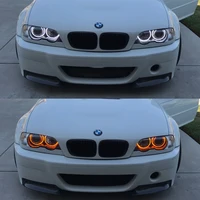 Para BMW Serie 3 E46 316i 318i 320d 323i 328i 330i 325xi 330d 1998-2005 Excelente LED Algodón Angel Eyes anillos luz diurna