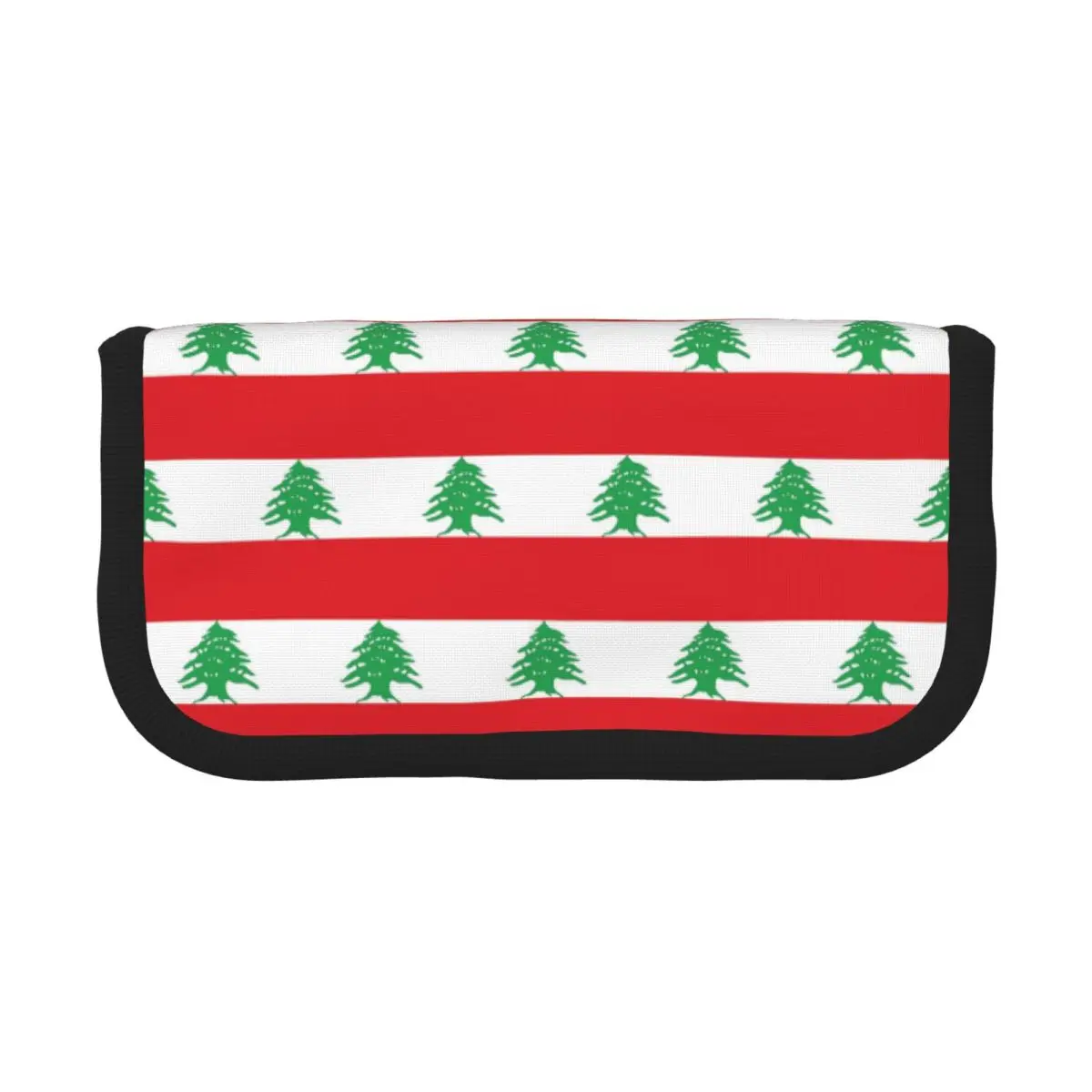 Federmäppchen mit Flagge des Libanon für Studenten, Geschenke, Stiftbox, Bleistiftbeutel, großes Aufbewahrungsbeutel für Stifte, Aufbewahrung von Schreibwaren