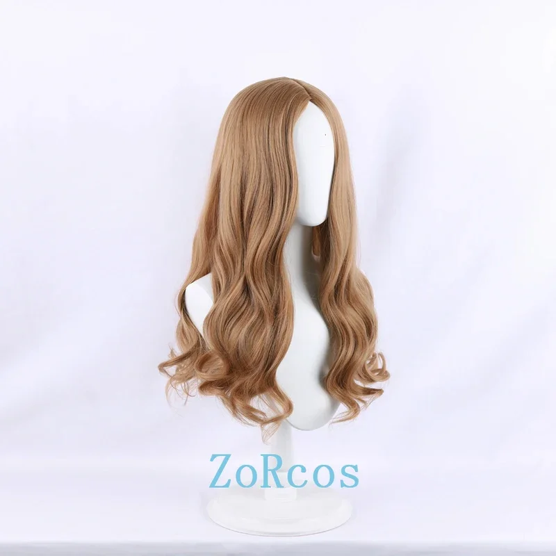 M3GAN Cosplay Costume Wig AI Doll Robots Megan 60cm Long Hair Heat Resistant Synthetic Halloween Role Play Wig   Free Wig Cap