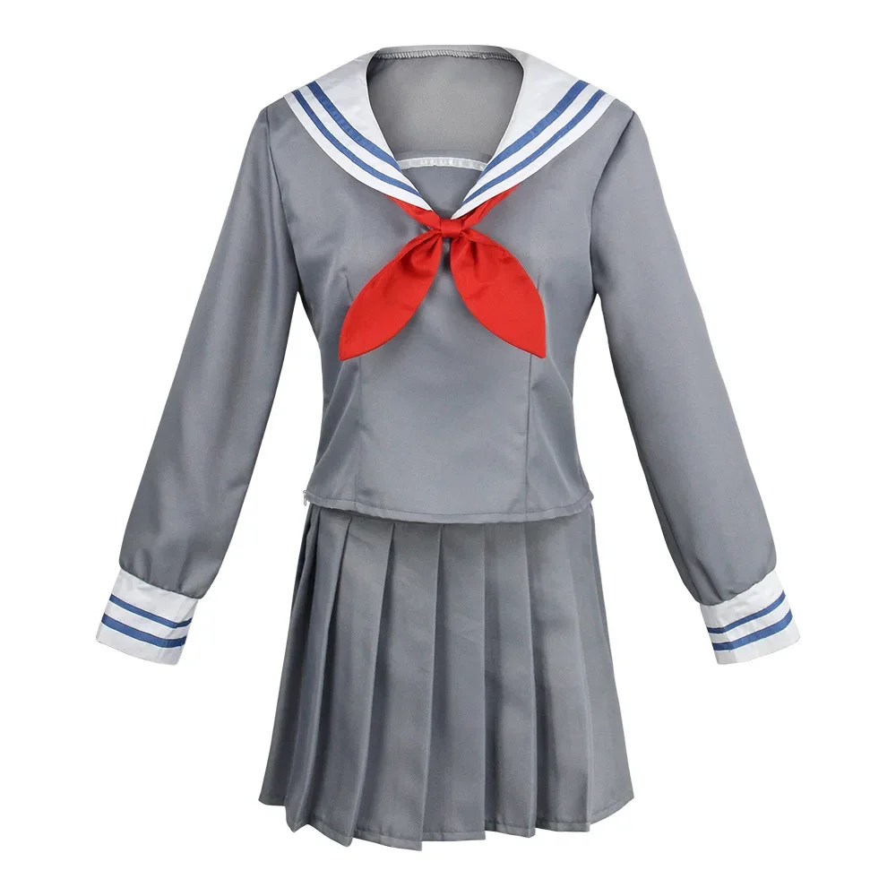 2025 JK Uniform Project Sekai Colorful Stage Feat Costume Azusawa Kohane Hoshino Ichika Sailor Uniform Girls Wig Accessories