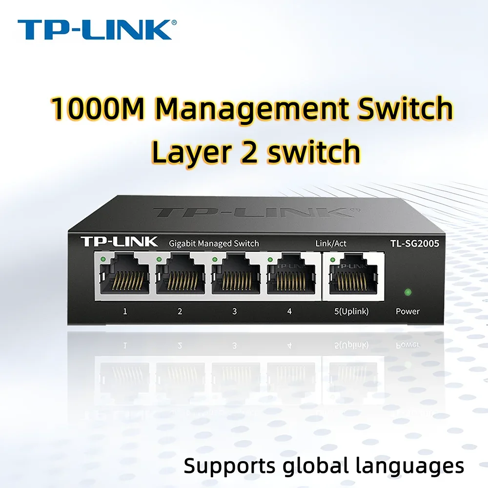 TP-LINK TL-SG2005 Gerenciamento Web Full-gigabit Switch de cinco portas Porta de isolamento VLAN Monitoramento Converge Switch Ethernet