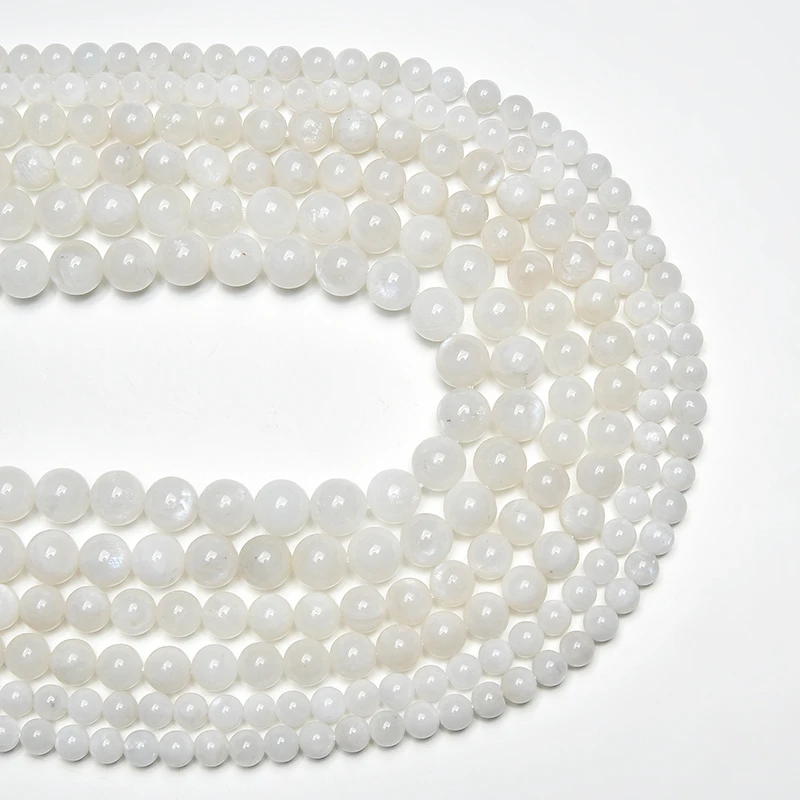 4m6m8m Großhandel runde natürliche Ozean Achat Jaspis Stein Perlen natürliche Edelstein Perlen DIY lose Perlen für Schmuck machen Strang – Detail 25