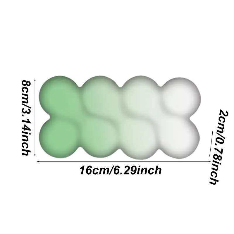 キーボードリストパッドソフトグラデーションハンドクッションソフトハンド保持リストレストパッド作業エリア学校や家庭用