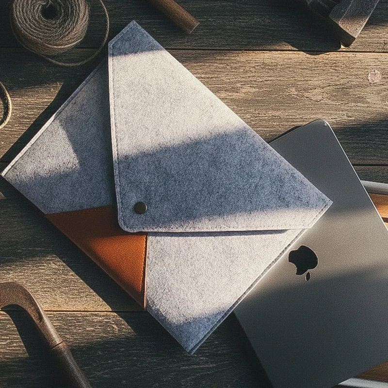 

Wool Felt Tablet Case for iPad pro 13 2024 M4 & Coque ipad air 11 pouce 2025 Computer Notebook Cover Sleeve Bag