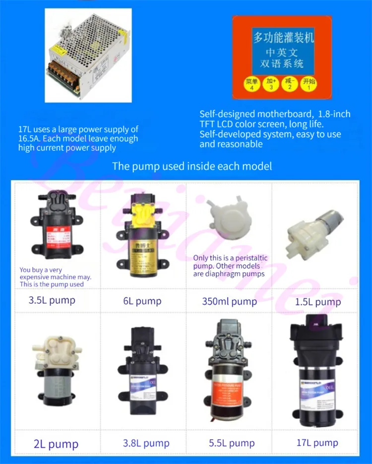 อัตโนมัติเชิงปริมาณ Liquid Filling Machine Commercial Baijiu น้ำมันชั่งน้ำหนักจับเวลา Dispensing Filler Multi-Functional