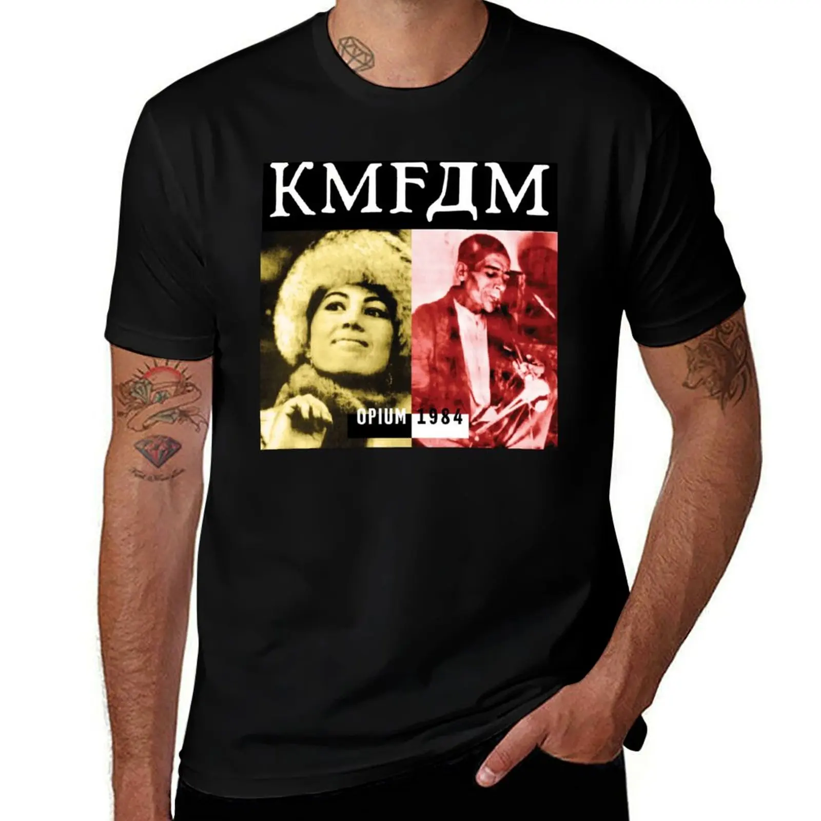 

KMFDM Opium 1984 T-Shirt t shirts with prints t shirts designer T-Shirt