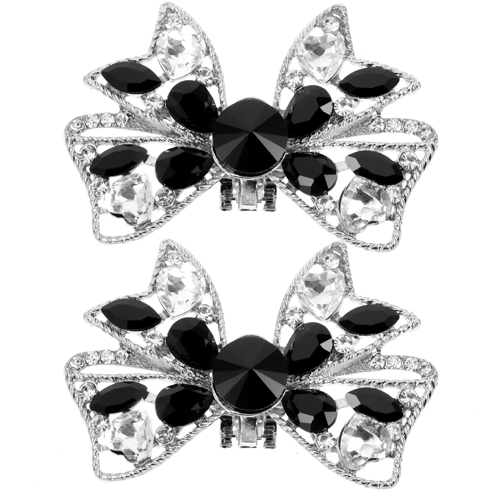 

1 Pair Women Clips Bow Elegant Wedding Bridal Charm High Heel Sandal Boot Decorations Small Lightweight Buckle Applique