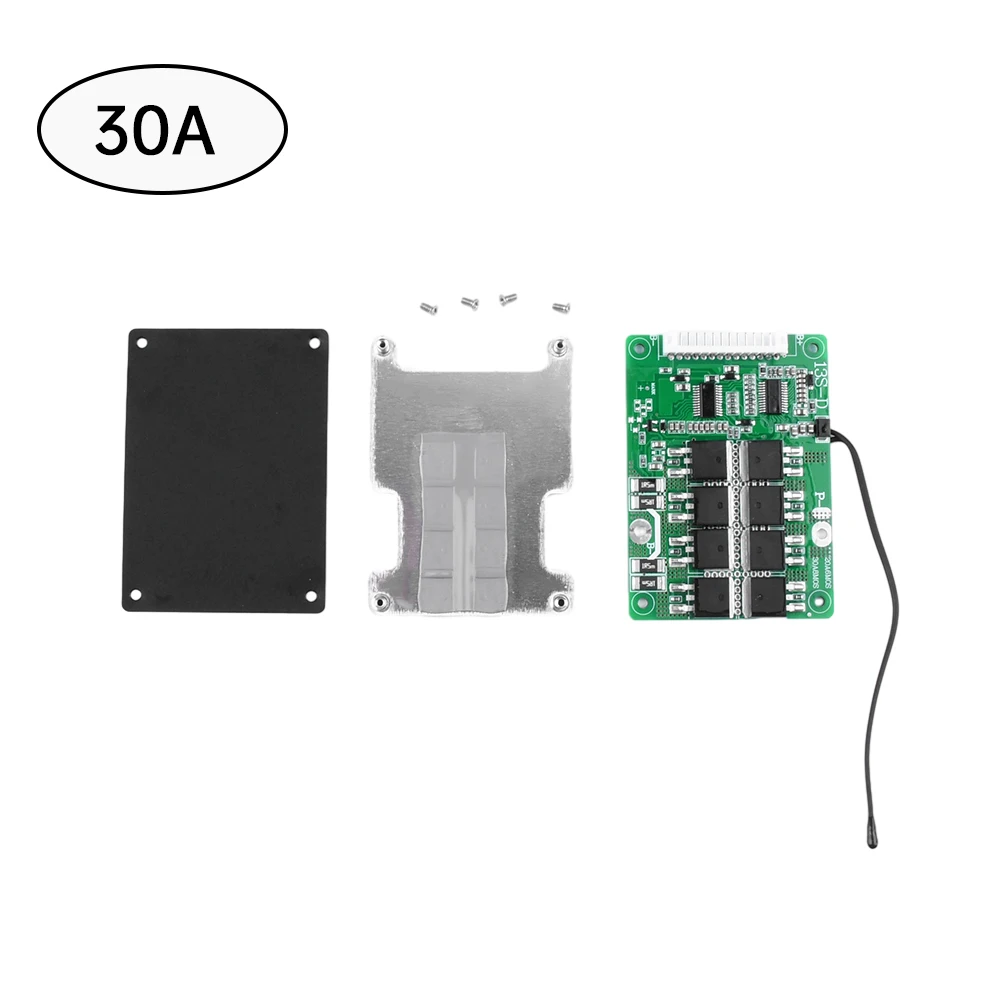 BMS 13S 48V 20A 6MOS 30A 8MOS Wspólny port litowy 18650 Płytka zabezpieczająca ładowanie baterii Równowaga i ochrona temperatury NTC
