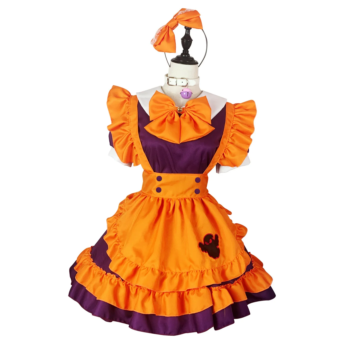 Lolita Maid orm Cosplay Kostuum Halloween Restaurant Werkkleding Anime Girl's Dr Cute School orm Sle Dr