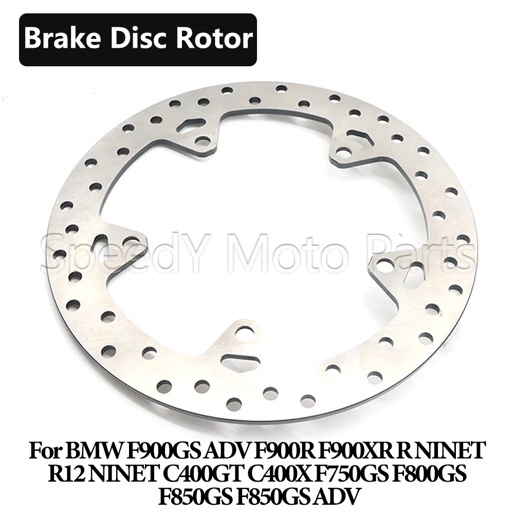 Motorcycle Rear Brake Disc Rotor For BMW F900GS ADV F900R F900XR R12 R NINET C400GT C400X F750GS F800GS F850GS ADV C400 GT X
