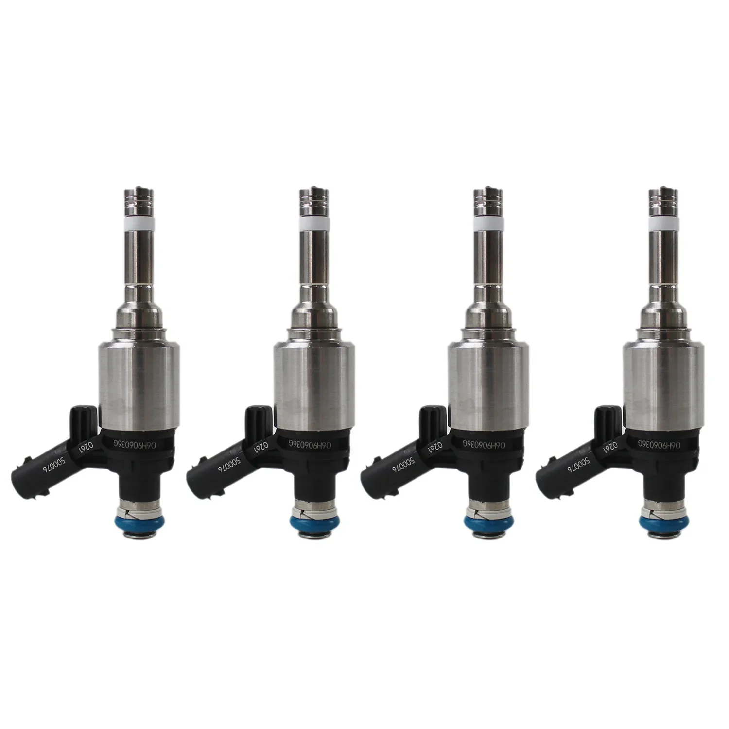 4Pc Fuel Injectors Set 0261500076 06H906036G 06H906036AE For Audi A3 A4 A5 Q5 A6 TT VW Passat Tiguan 2.0T