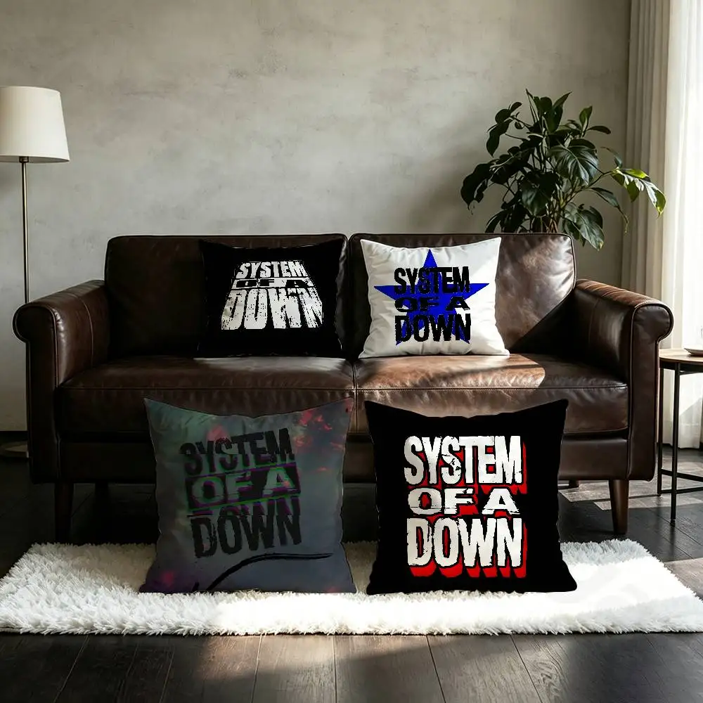 S-system of a down Pillow Case Sofa Living Room Bedroom Headboard Backrest Cushion Square Cushion Nap Time