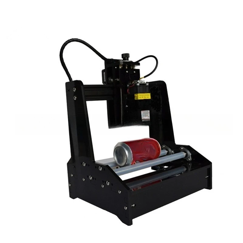 Small cylindrical engraving machine multifunctional stainless steel excitation can cylindrical