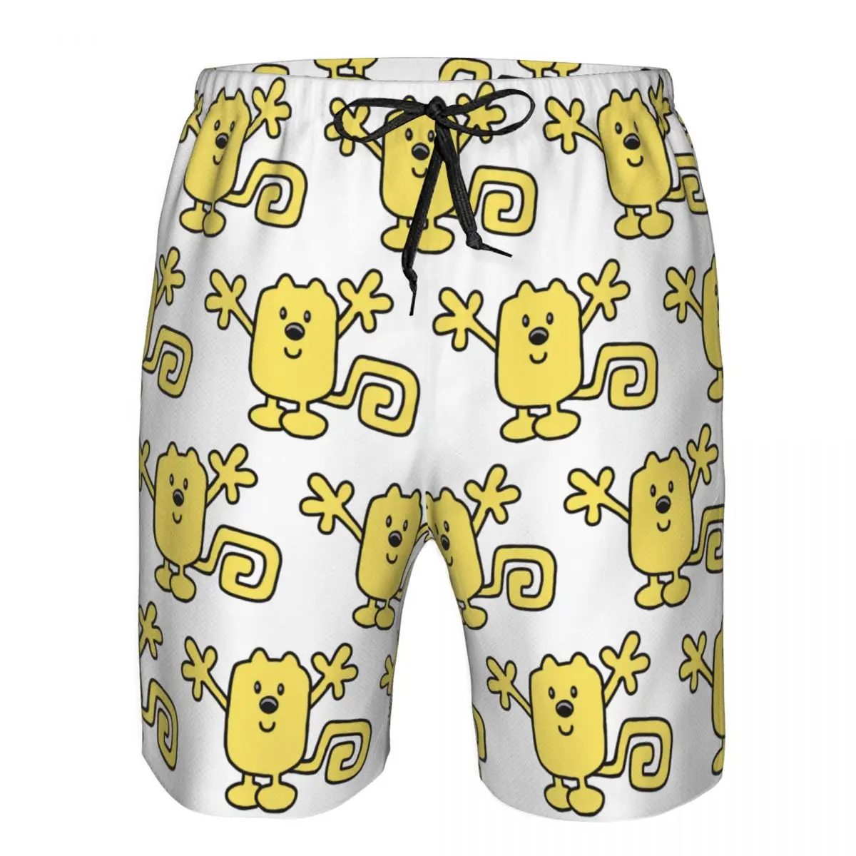 Wow Wow Wubbzy Trunks Beach Board Shorts Casual Quick Dry Swimming Summer Men Pants
