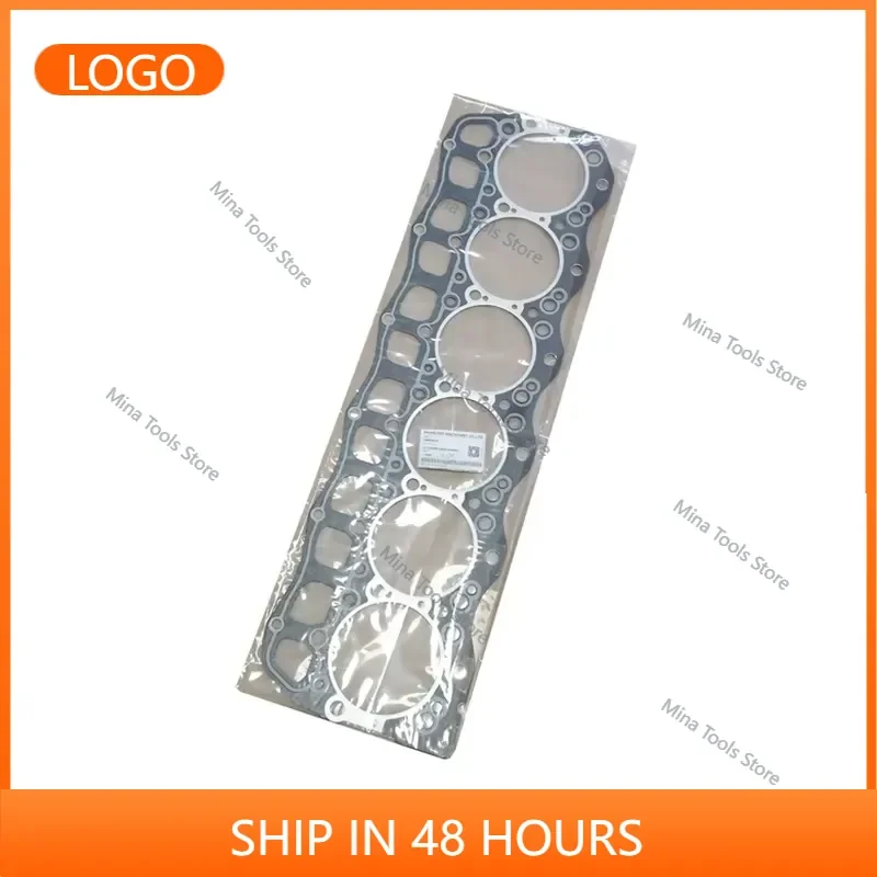 Excavator Cylinder Head Gasket for 6D16 ME078707 VAME078707 Construction Machinery Components