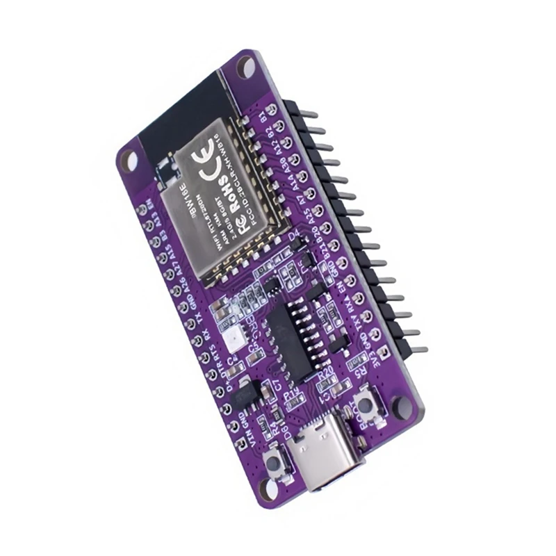 RTL8720DN Dual-Band Wifi Bluetooth BLE โมดูล NICEMCU BW16 Development Board เสาอากาศออนบอร์ด,