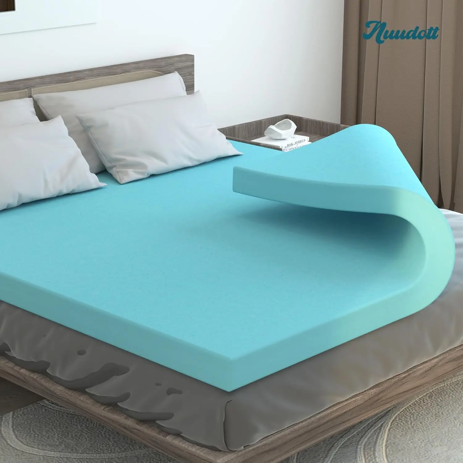 

3 Inches Mattress Topper Twin Xl In A Box，Comfort Body Support 80 * 39 Bed Topper Twin Xl,Certipur-Us Certified Twin Xl Size