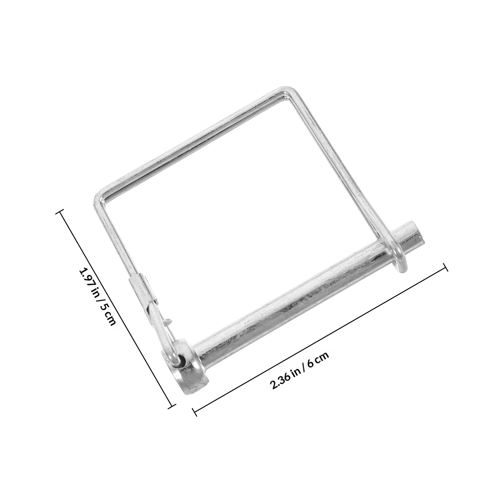 4 Pcs Coupler Pin Safety Square Hitch Metal Trailer Lock Heavy Duty for Locking