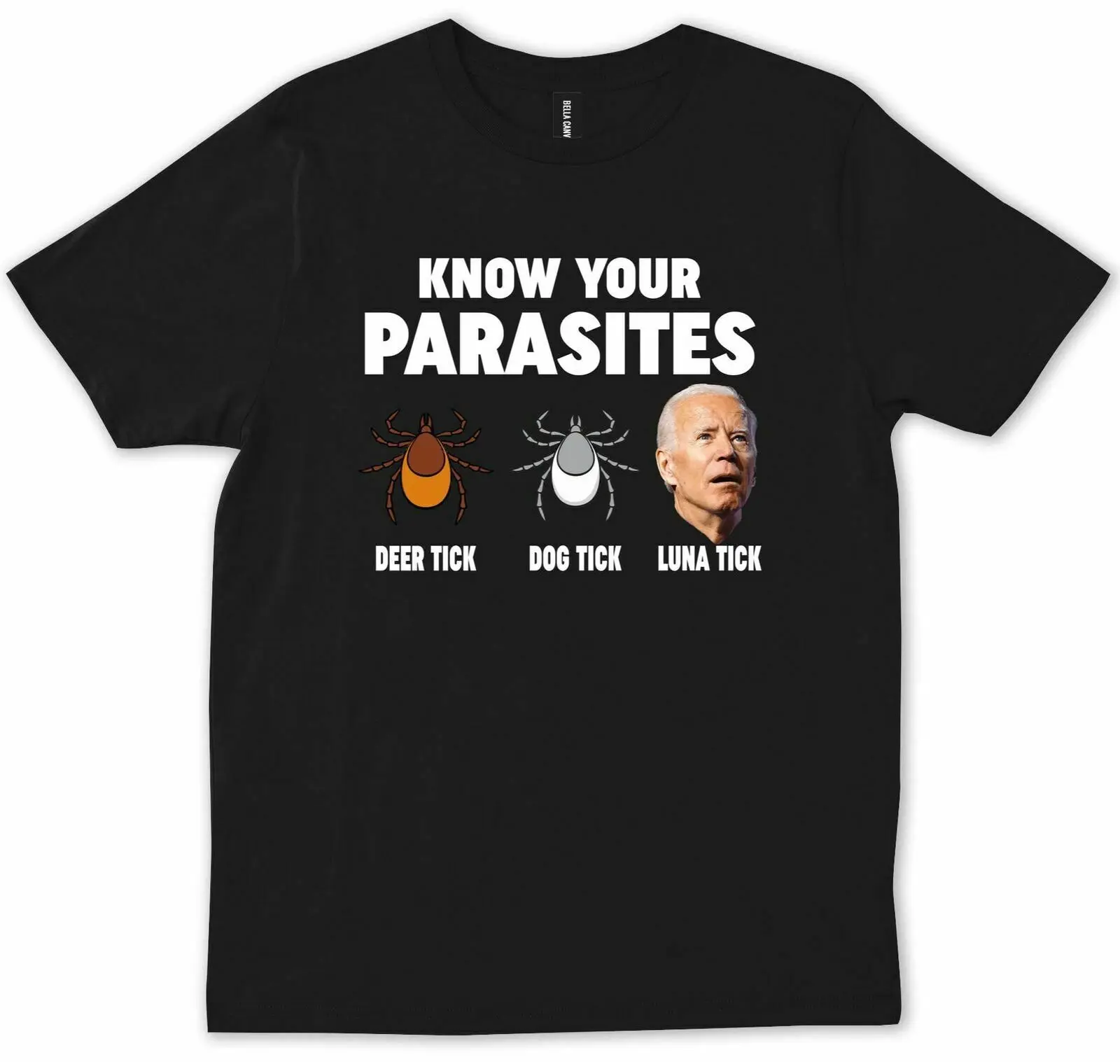 Know Your Parasites Anti Biden Not My President Pro Trump 2024 Men Funny T-shirt oversized t shirt