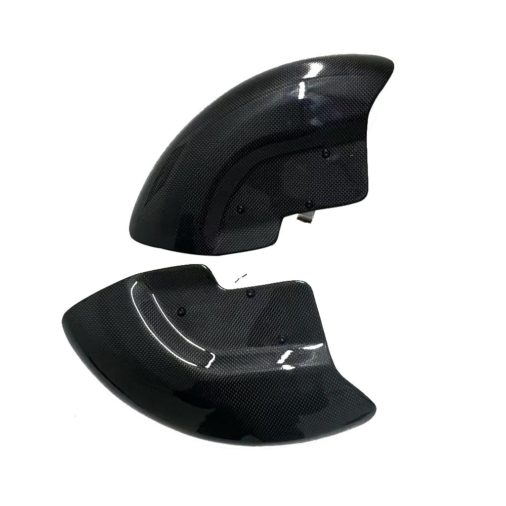 Per Ducati V2 V4 V4S Street Fighter pinza in fibra di carbonio kit copertura ruota radiatore deflettore aria carenatura accessori moto