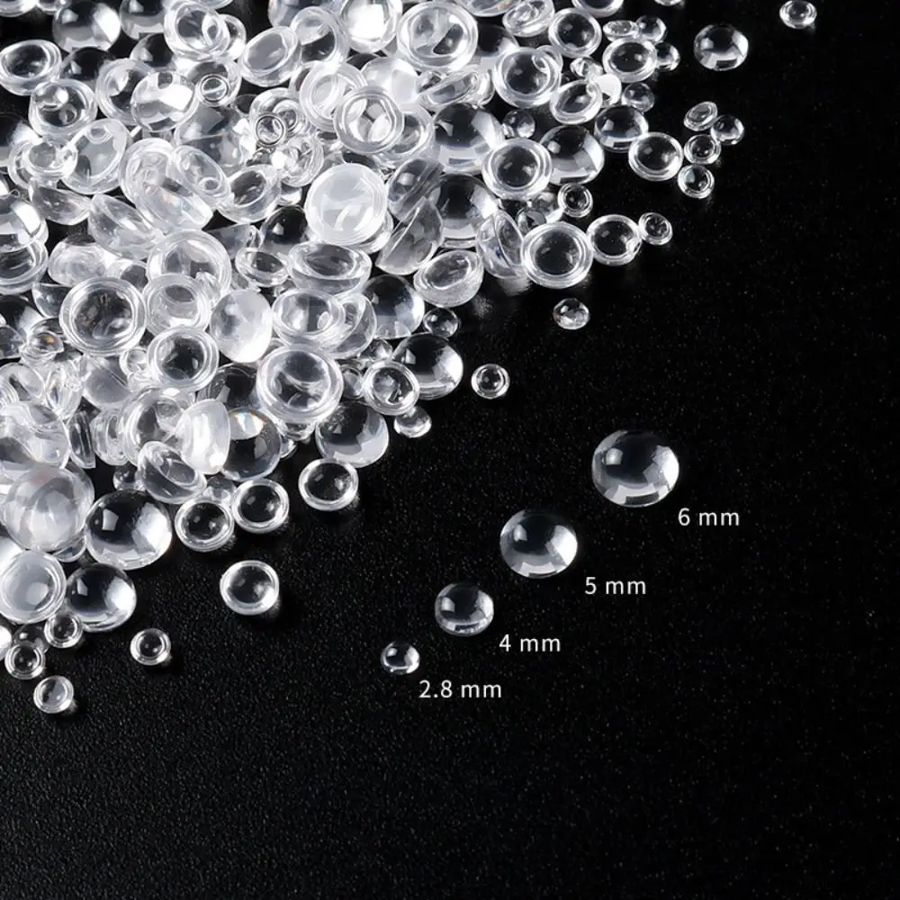 350Pcs Delicate Embossing Decor Handicraft Transparent Resin Simulation Dewdrop DIY Crystal Clear Scrapbooking Accessories