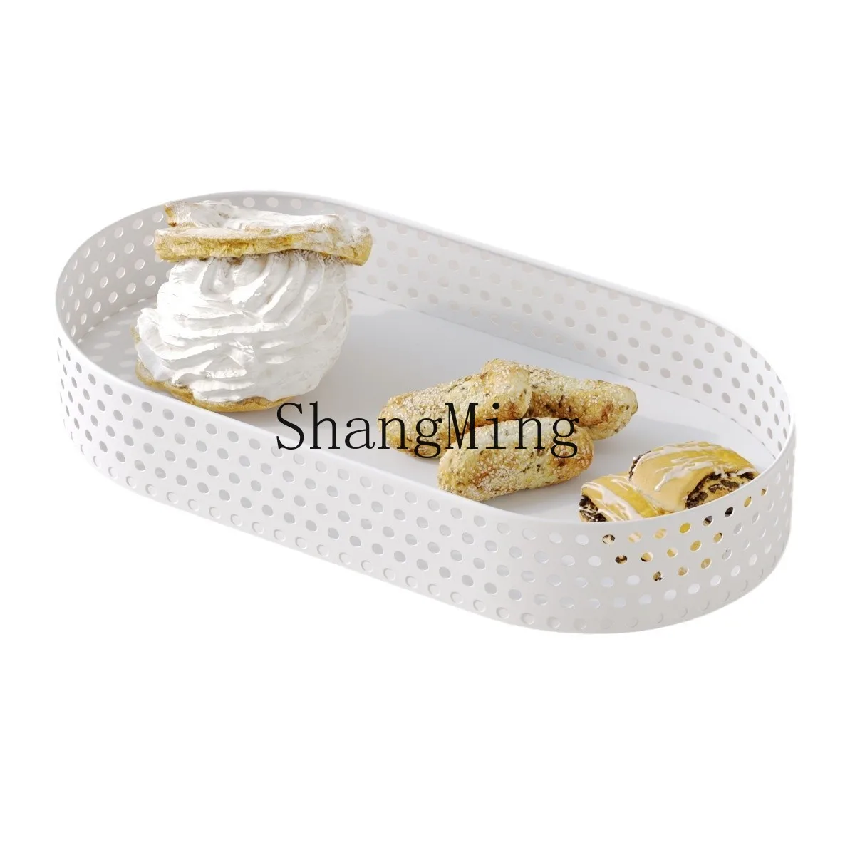 

DSA golden dessert table ornament wrought iron display rack egg dessert pastry tray table handicraft