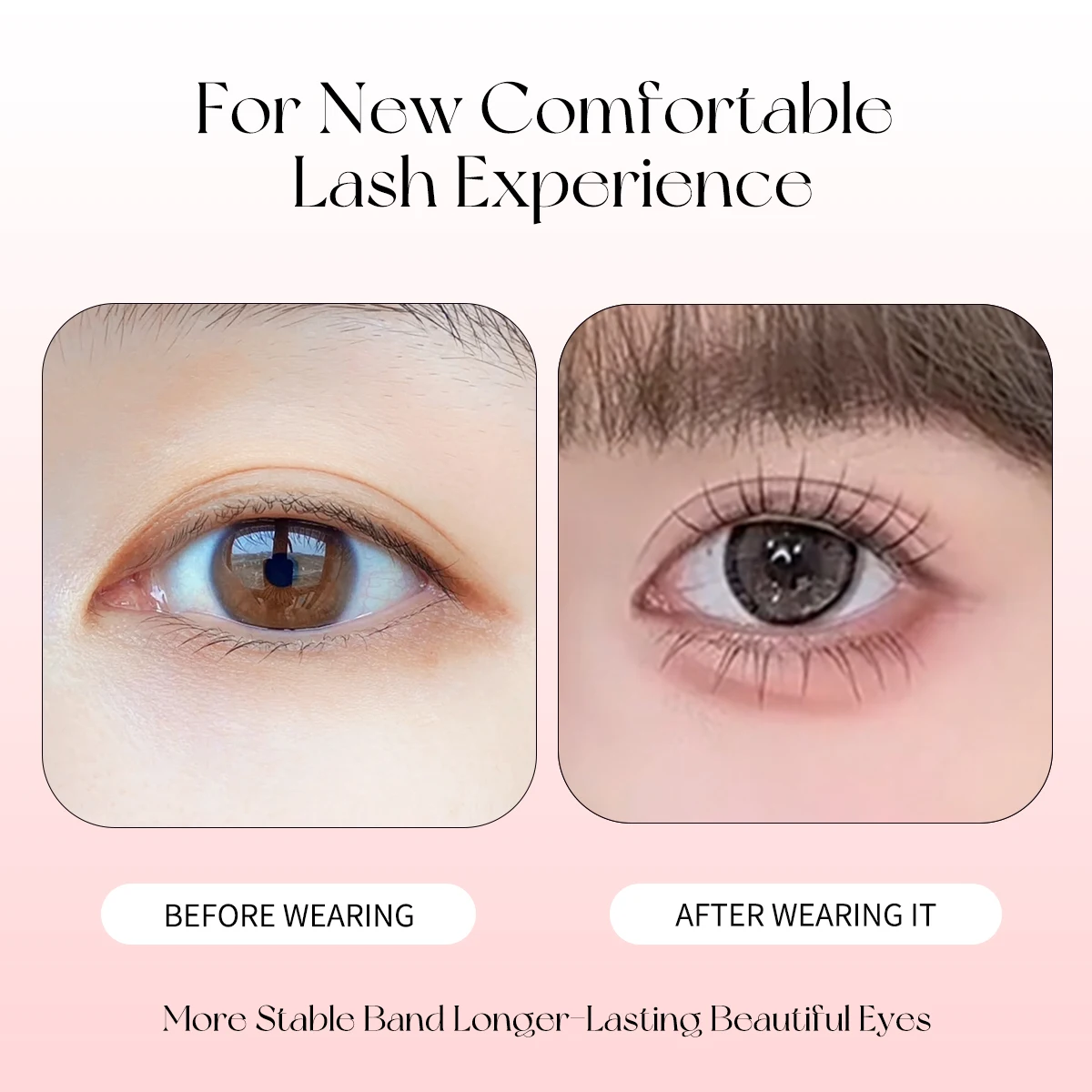48 grupos de pestañas magnéticas sin pegamento, pestañas finas naturales, pestañas postizas reutilizables, pestañas rizadas esponjosas para niñas, ultrafinas