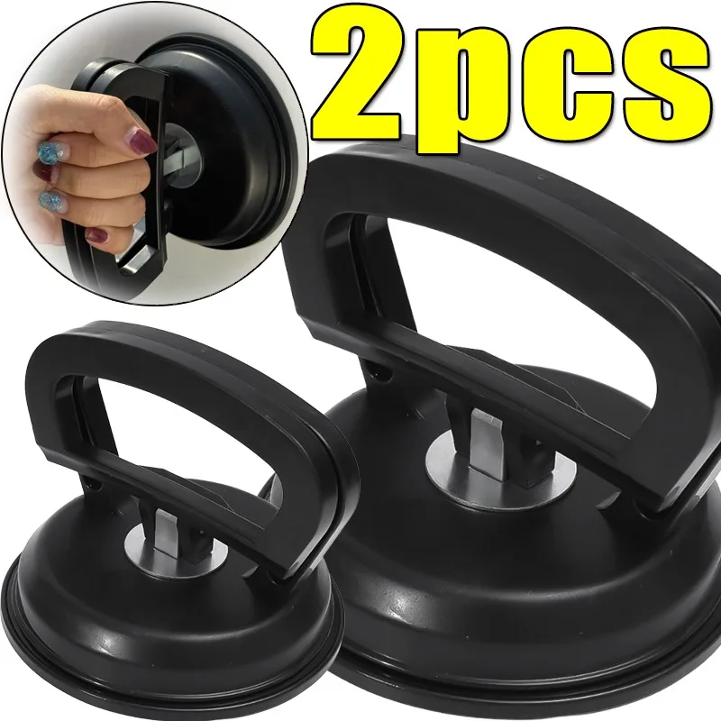 1/2PCS Universal Car Suction Cup Dent Heavy Duty Suction Cups Repair Artifacts Black Color Car Body Paint Dent Repair Tools