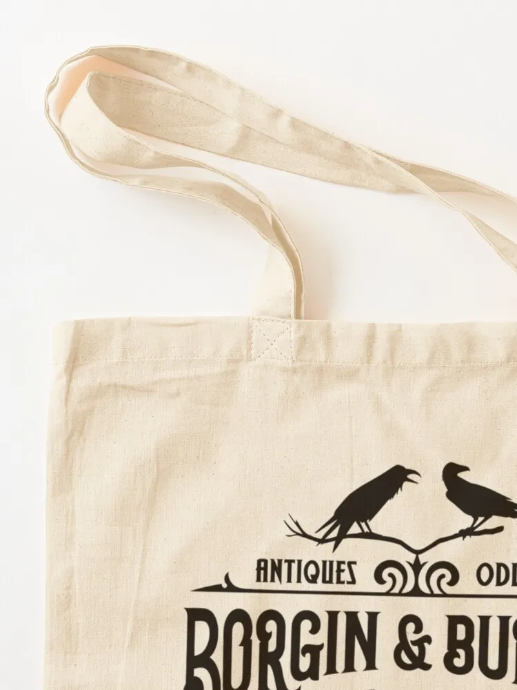 حقيبة تسوق نسائية من Borgin and Burkes حقيبة قماش للشاطئ للنساء