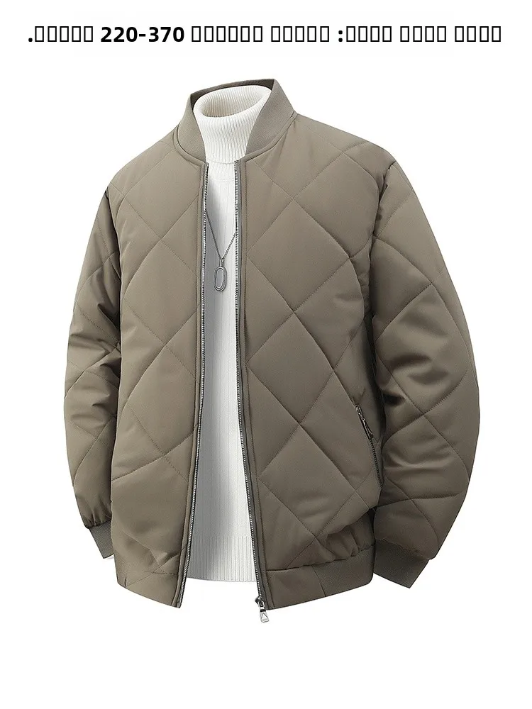 

Extra Large Ultra Thi Cotton Jaet Men's Winter Casual Loose Fit Faionable plus Size Polyester Filling Warm Coat