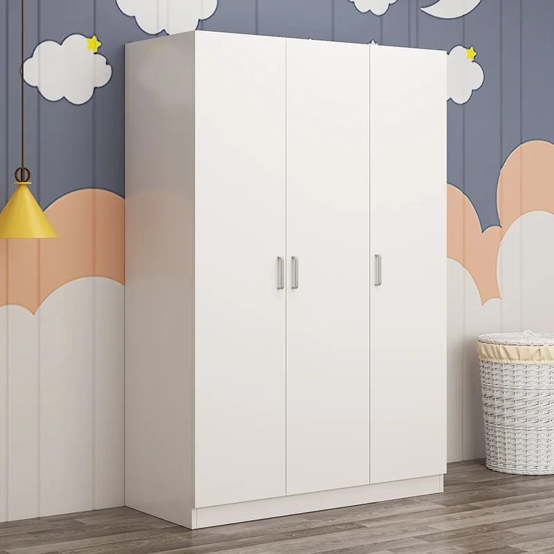 

Partitions Open Wardrobe Jewelry Minimalist Nordic Modern Wardrobe Storage Clothes Cabinet Makeup Wooden Armario Home Furniture