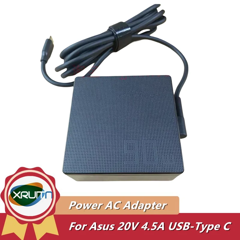 Replacement AC Adapter Charger For ASUS VivoBook Laptop Power Supply ADP-90RE B 20V 4.5A 90W  USB-C Type C