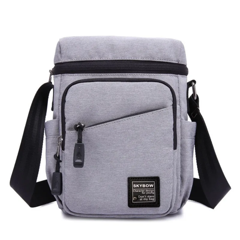 Chikage, nuevos bolsos de mensajero de tela Oxford, bolso de hombro para hombre, bolsos diagonales de ocio para exteriores, bolsos multifuncionales de moda que combinan con todo