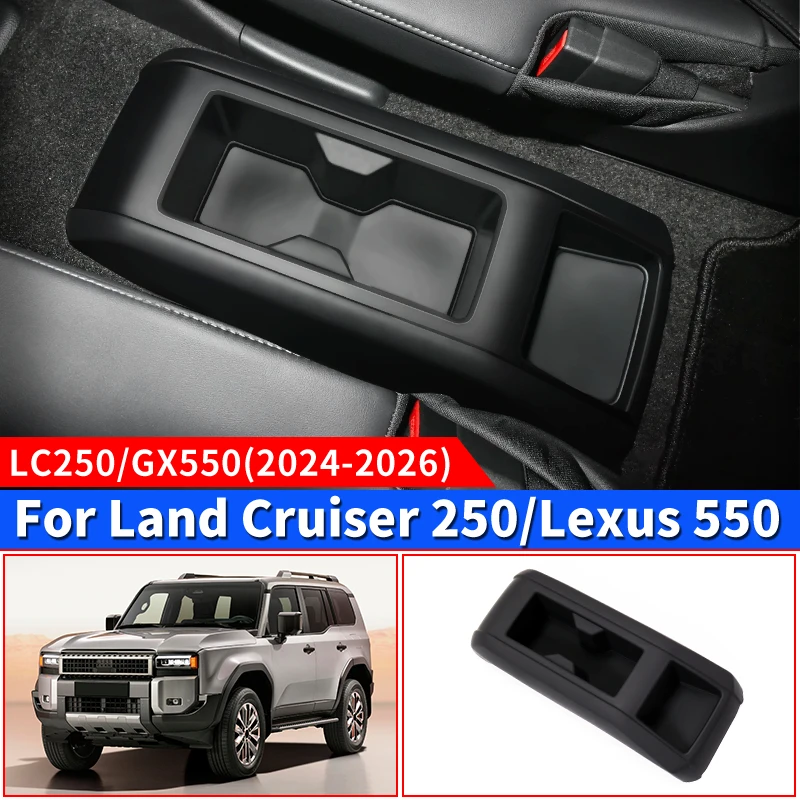 

For Toyota Lexus GX550 550 2024-2026 Land cruiser 250 LC250 Prado 2nd Rows 6 Seat Middle Cup Protective Pad Interior Accessories