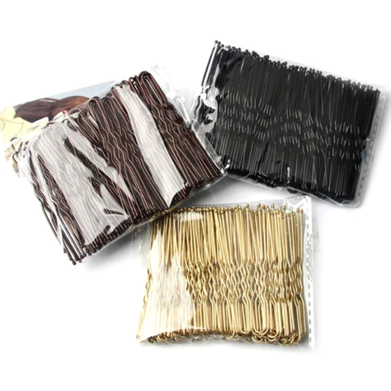 50 قطعة/الحقيبة 6 سنتيمتر/7 سنتيمتر U على شكل سبيكة دبابيس الشعر لوح مقاطع الشعر بسيطة المعادن بنس للشعر المشابك أدوات تصفيفة الشعر الزفاف دبابيس الشعر