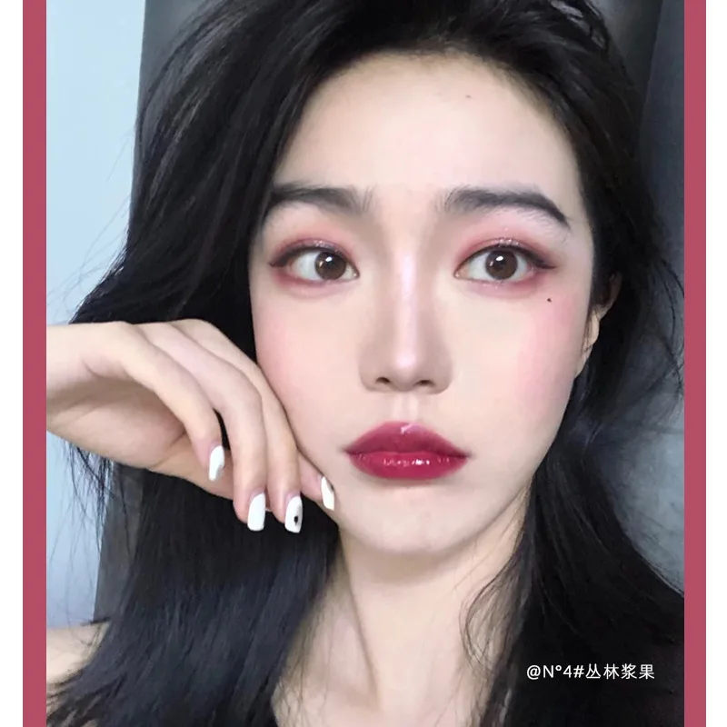 Balsam do ust w kształcie kryształków lodu Nawilżająca pomadka Długotrwały błyszczyk Tint Długotrwała pomadka nie pozostawiająca śladów na kubku Makijaż Koreańskie kosmetyki