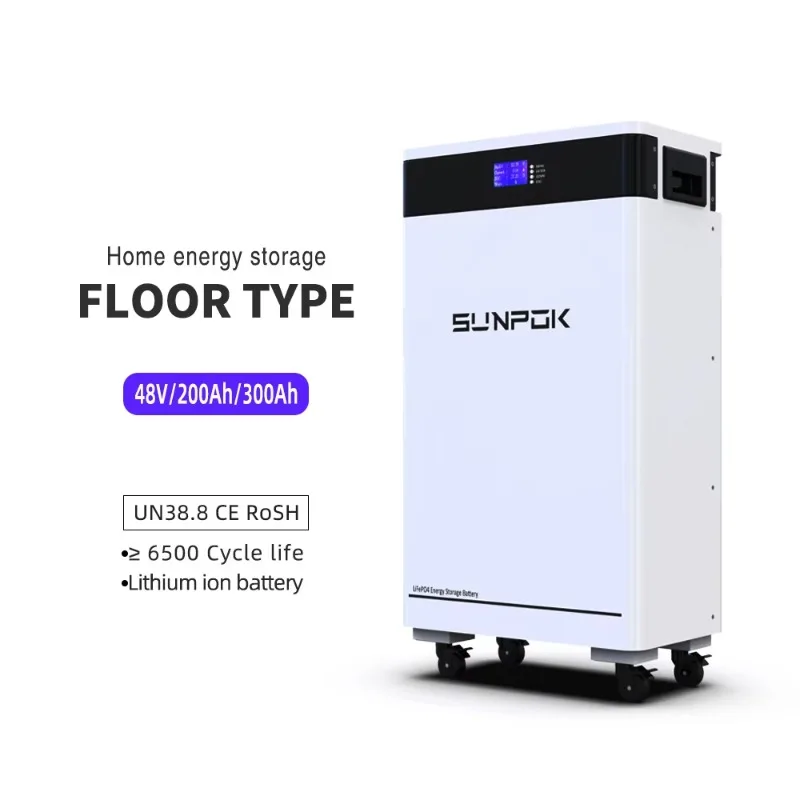 

SUNPOK 51.2V 300Ah 15KWh Lifepo4 Battery Pack Lithium Batteries 48V 300Ah Home Solar Energy Storage System