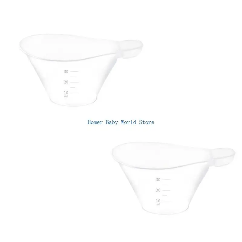 

B2QD 2pcs/set Essential Baby Feeding Cup Travel-Friendly Anti-Choke Designs Newborn Feeding Cups for Effortless Feeding