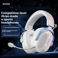 Mchose  S9 Pro Headphone Three Mode E-Sports Game Bluetooth Computer With Microphone Wireless Usb7.1