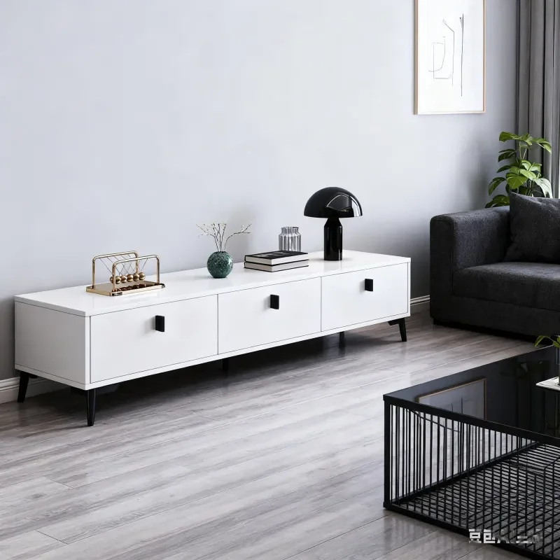 for Simple Nordic Style Small Apartment TV Cabinet Wall Mounted Modern Living Room Bedroom Balcony Storage Locker