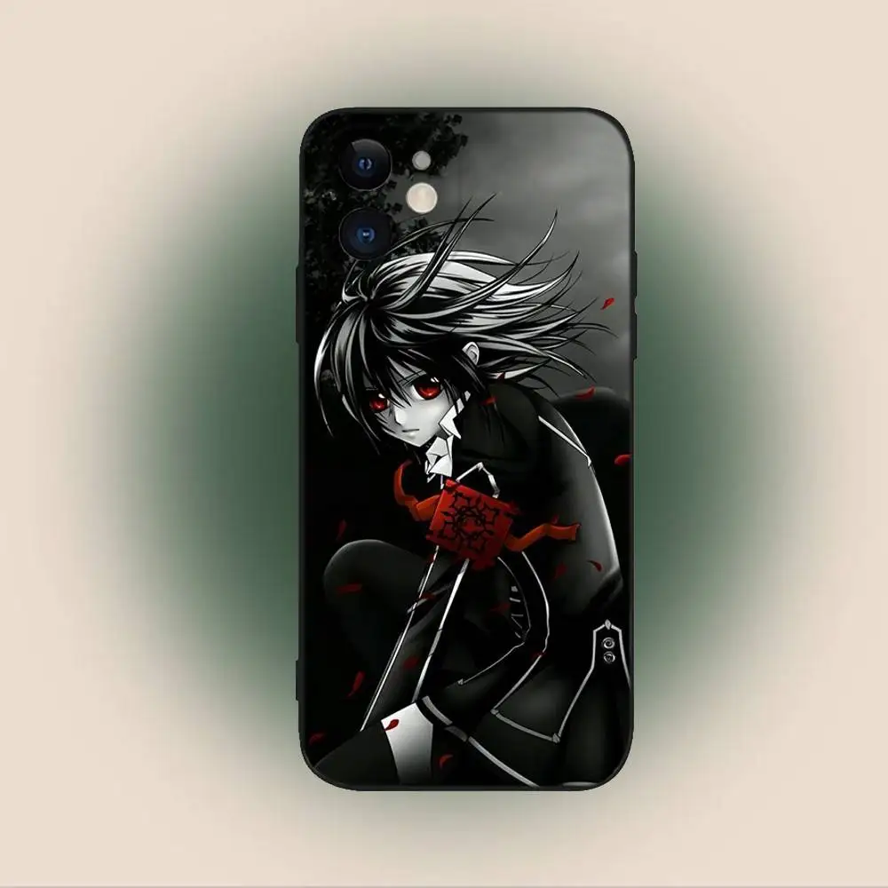 Чехол для телефона Vampire Knight Anime для iPhone 16,15,14,13,12,11, Plus, Pro Max, XS, X, XR, SE, Mini, 8,7, мягкий силиконовый черный чехол