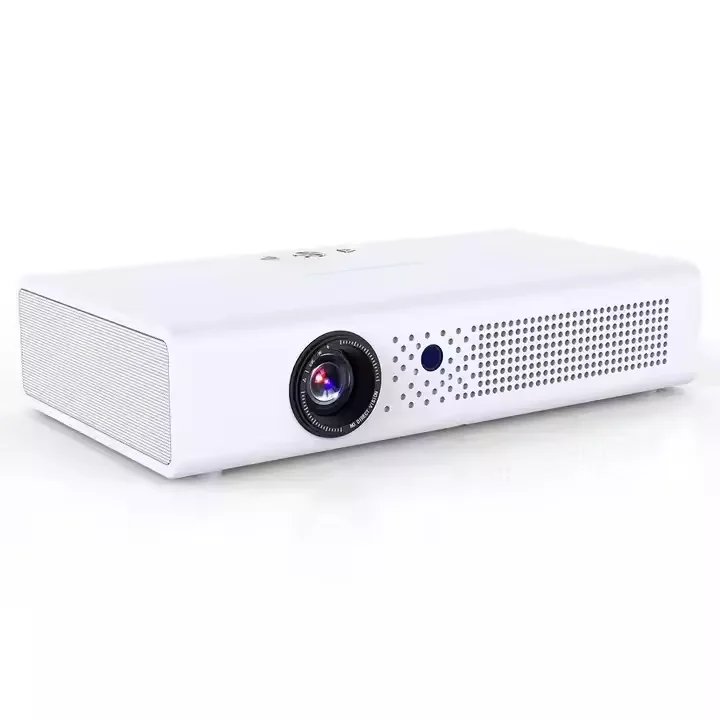 

V6 Mini Projector 600 Ansi Lumen Smart Android Tv Projector 4K 2K 1080P Hologram 3D Projectors with 2.4/5G Proyector