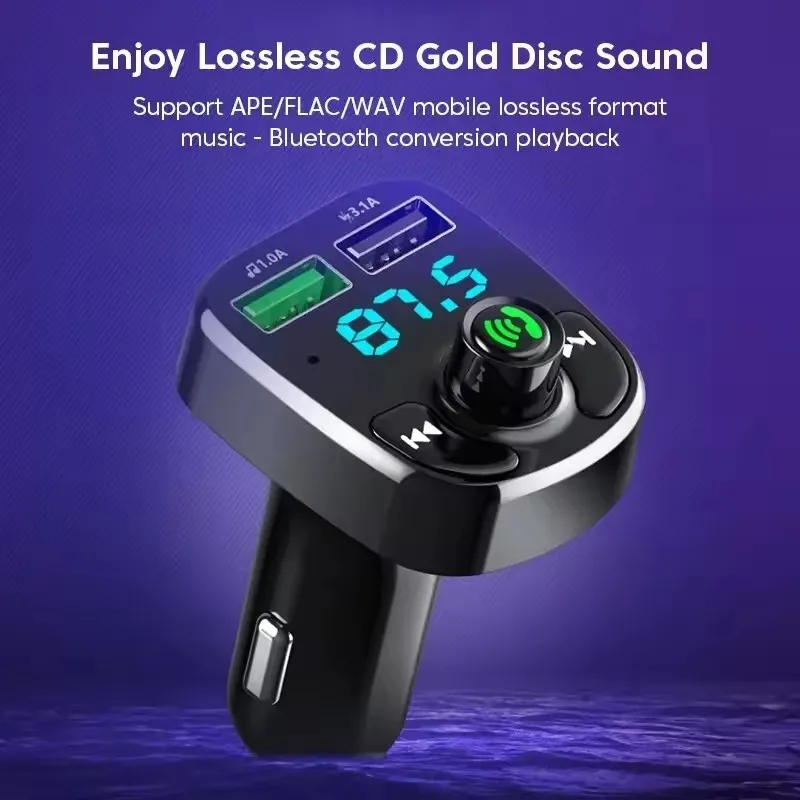 Led MP3 Car Bluetoo… - image