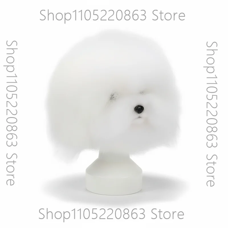 Professional Dog Grooming Model Head And Practice Hair Pet Styling Beginner Practical Training Model