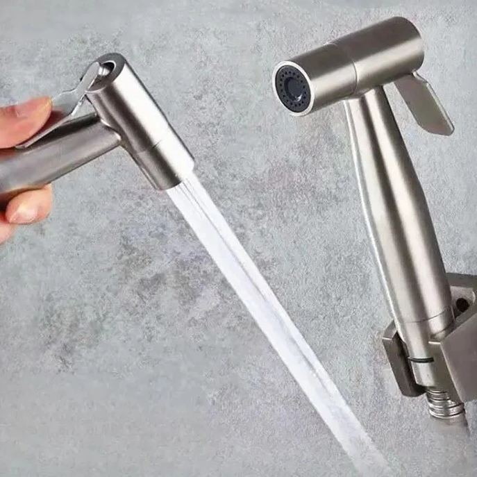 

Stainless Steel Bidet Toilet Sprayer Portable Handheld Bidet Faucet Spray Home Bathroom Shower Head Self Cleaning Accessories