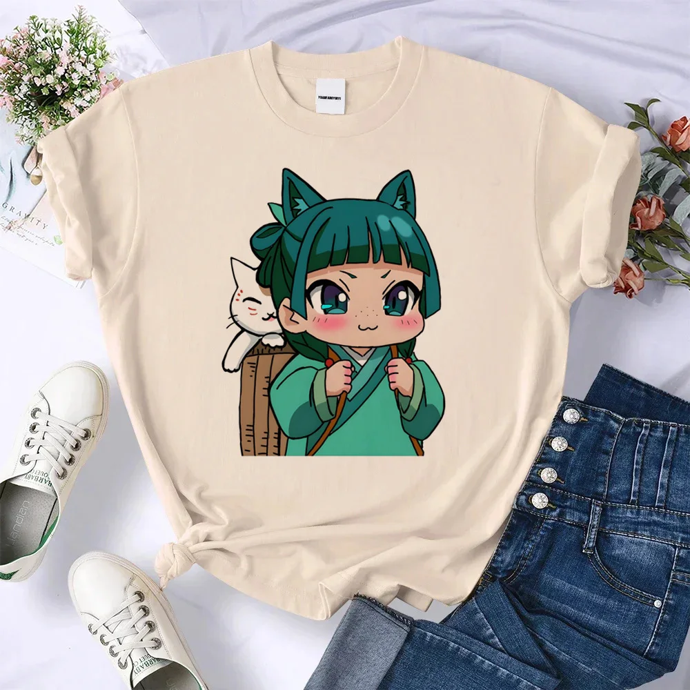 Kusuriya No Hitorigoto t shirt teen Digital Punk kawaii graphic 80s Comfortable shirt graphic Y2k Pastel kawaii Retro Grunge